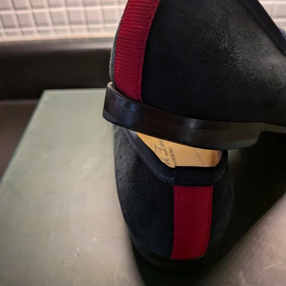 RARE Del Toro Women's Black Slipper Loafers | Made in Italy Size 6 - Picture 5 of 8